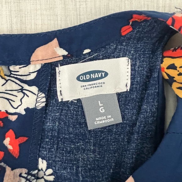 NWT Old Navy Floral Shift Dress - Picture 4 of 6